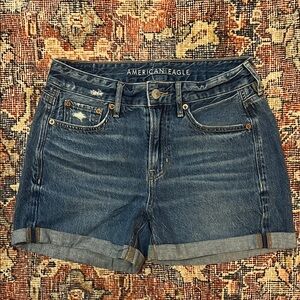 American Eagle Outfitters  Tomgirl Blue Jean Shorts